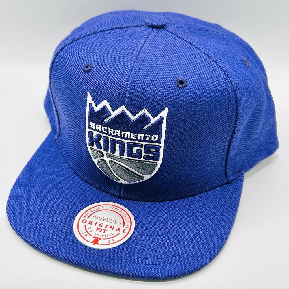 Sacramento Kings Mitchell & Ness Team Ground Hat Cap Snapback Adjustable NBA
